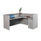We'Re It Desk Set, 78 H, 71 W X Laminate, Gray UP169180FF - alternate 2